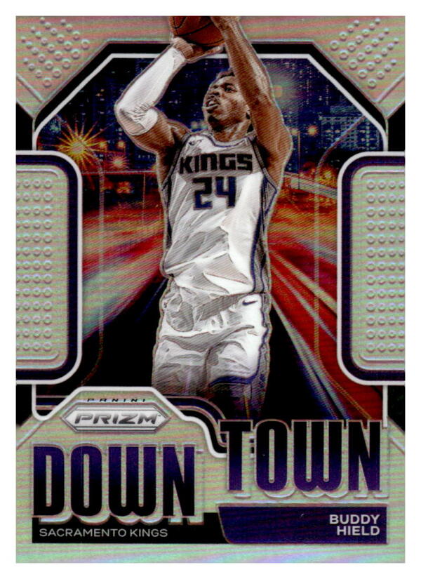 2020-21 Panini Prizm Downtown Bound Prizms Silver