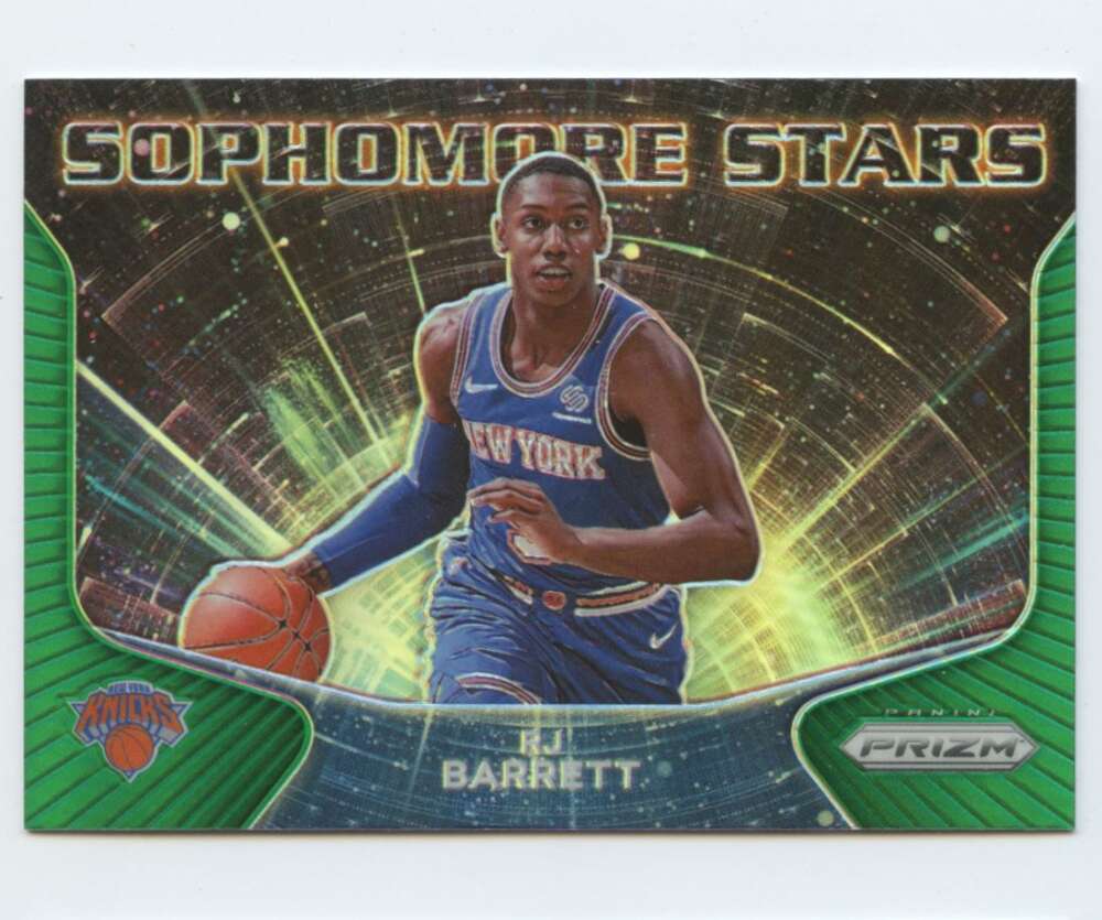 2020-21 Panini Prizm Sophomore Stars Prizms Green