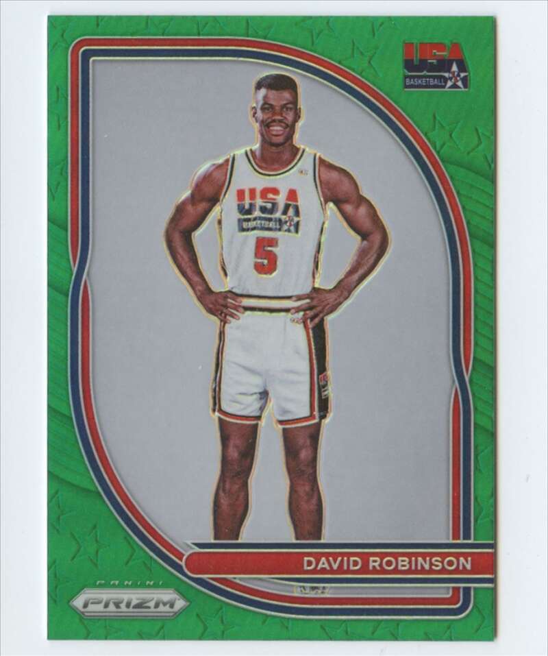 2020-21 Panini Prizm USA Basketball Prizms Green