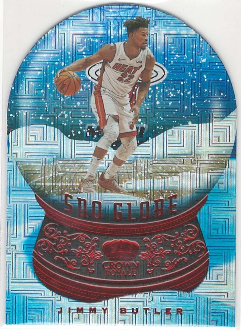 2020-21 Panini Crown Royale Sno Globe Asia Red