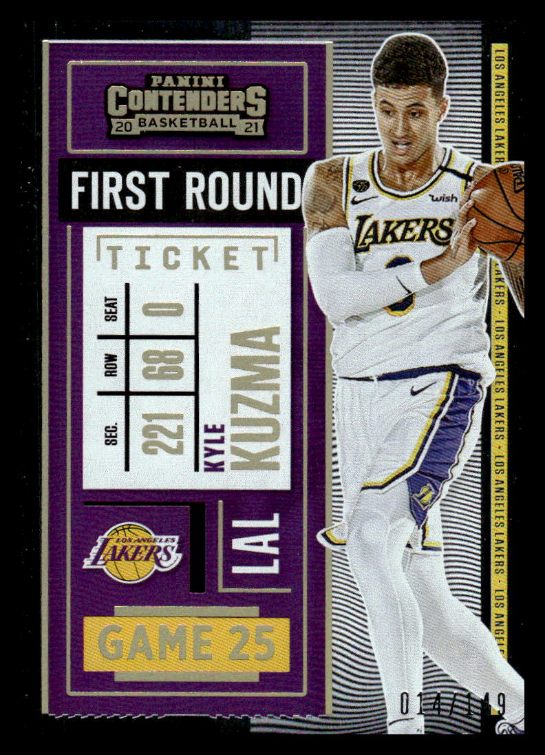 2020-21 Panini Contenders First Round Ticket