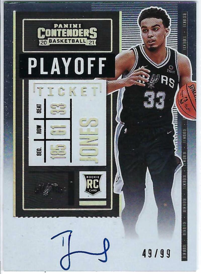 2020-21 Panini Contenders Rookie Playoff Ticket