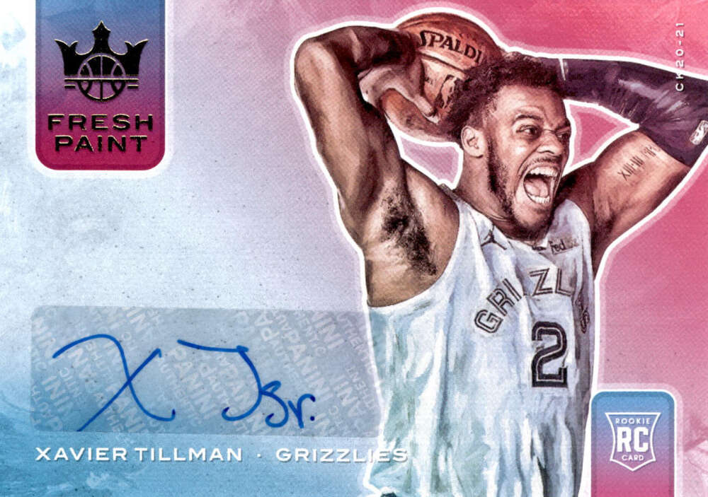 2020-21 Panini Court Kings Fresh Paint Autographs