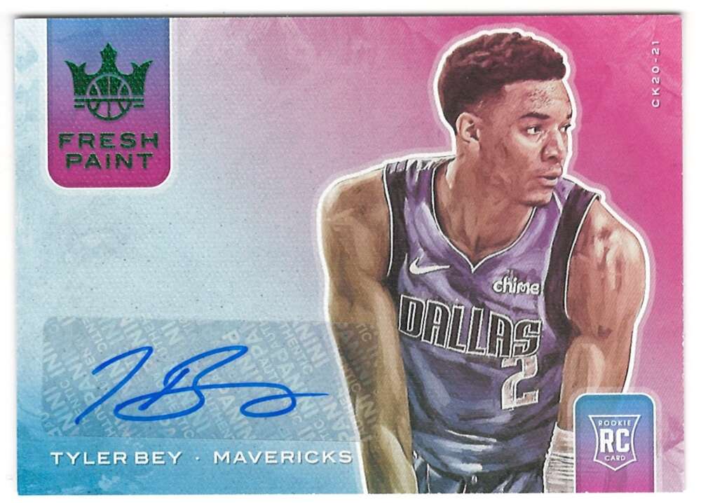 2020-21 Panini Court Kings Fresh Paint Autographs Jade