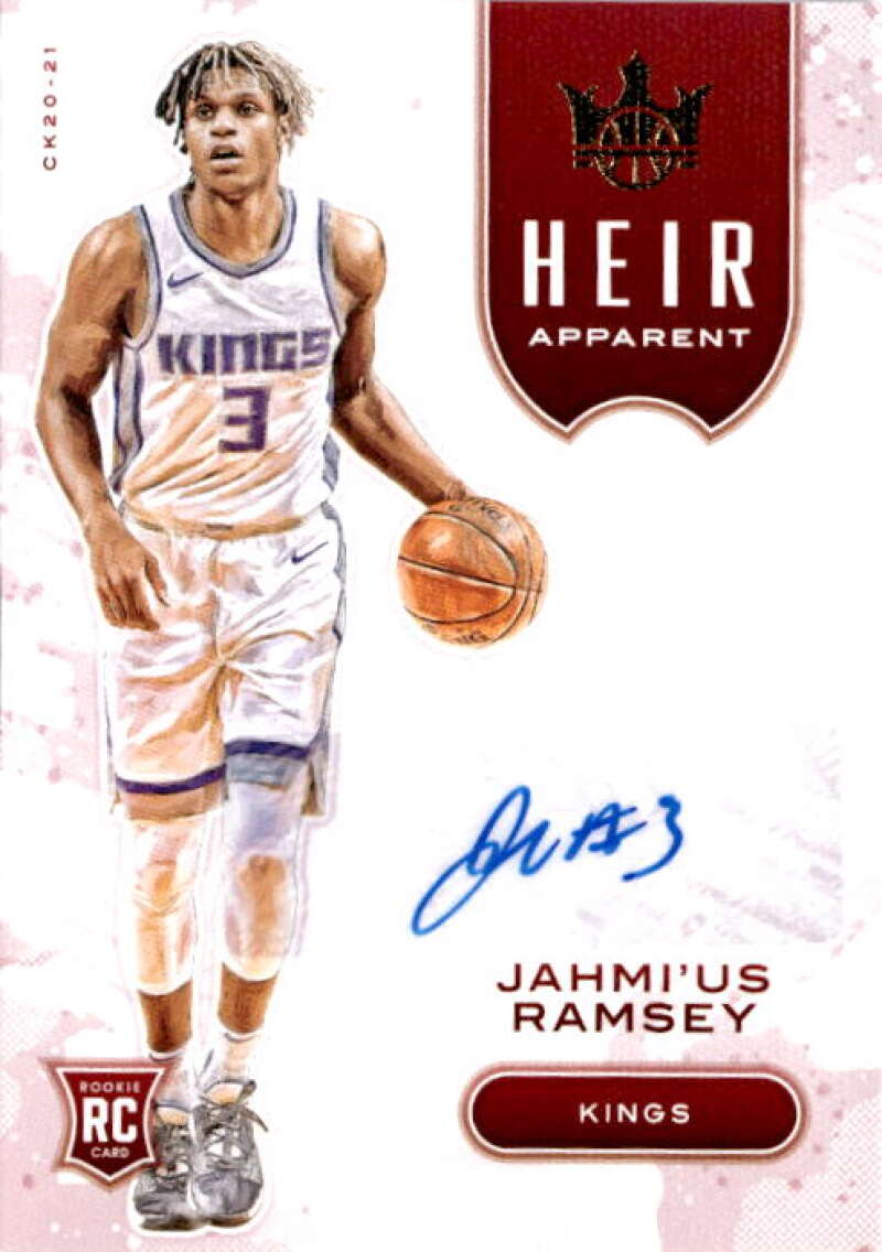 2020-21 Panini Court Kings Heir Apparent Autographs