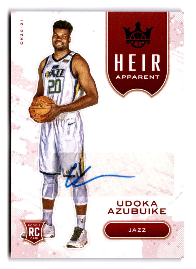 2020-21 Panini Court Kings Heir Apparent Autographs Violet