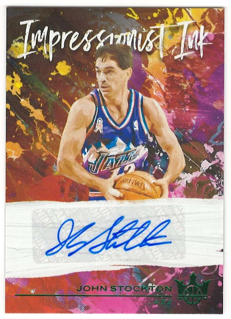 2020-21 Panini Court Kings Impressionist Ink Jade