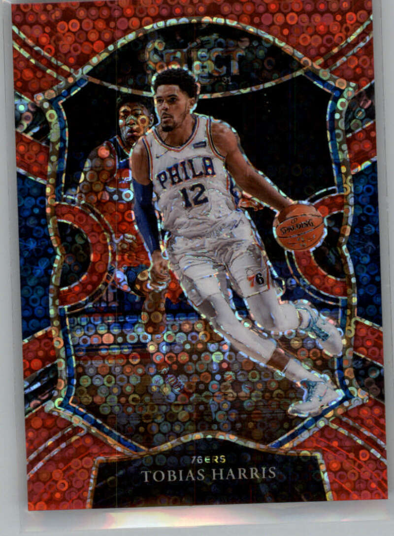 2020-21 Panini Select Red Disco Prizms