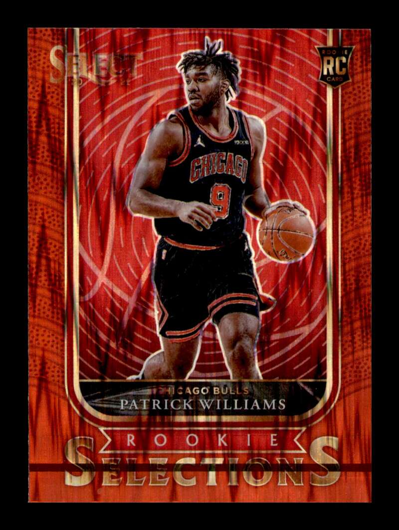 2020-21 Panini Select Rookie Selections Red