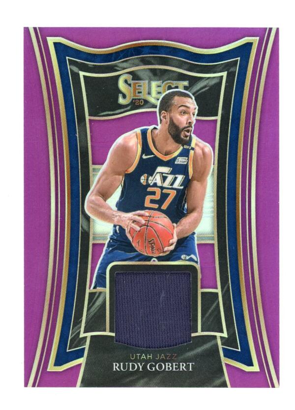 2020-21 Panini Select Selective Swatches Purple Prizms