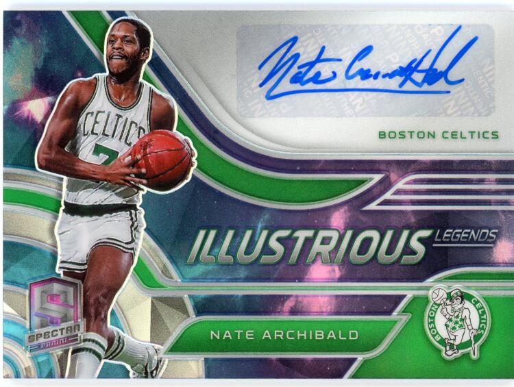 2020-21 Panini Spectra Illustrious Legends Signatures Nebula