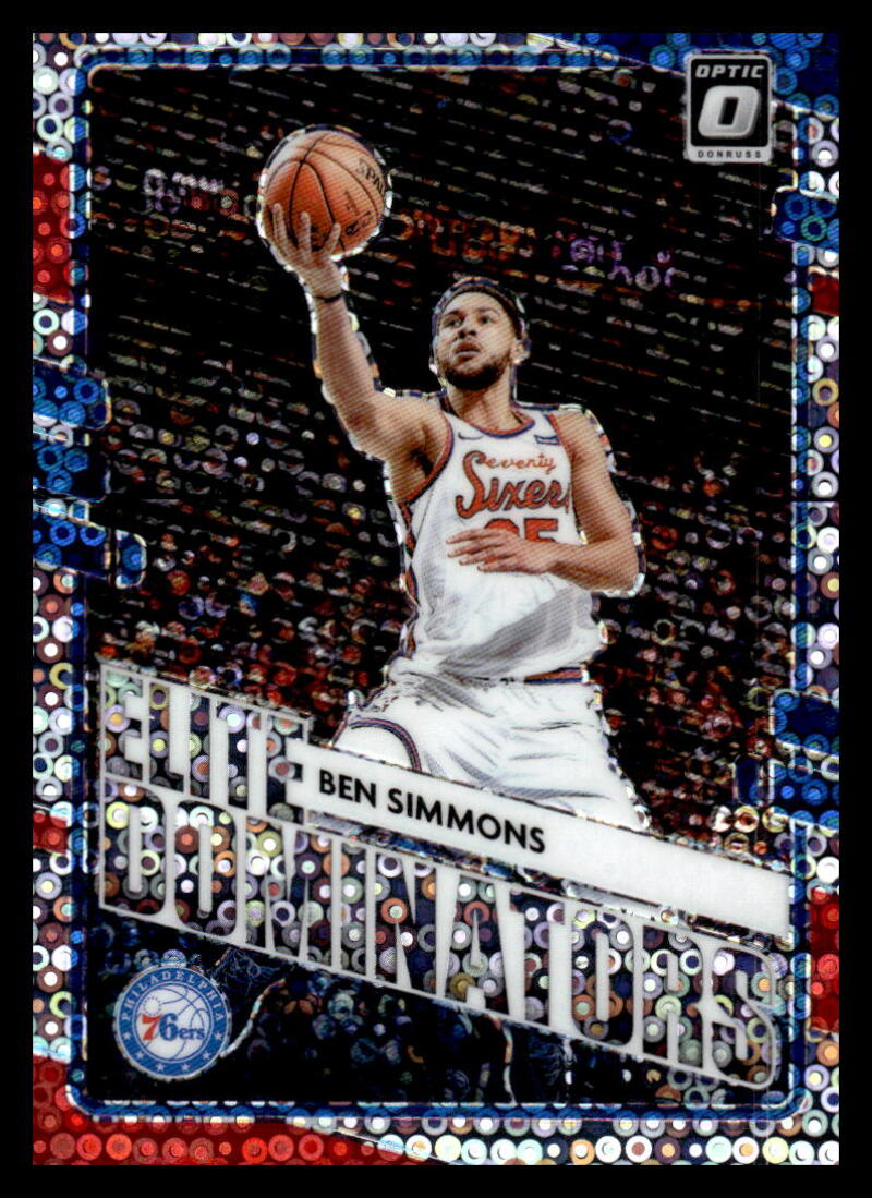 2020-21 Donruss Optic Elite Dominators Red Pulsar