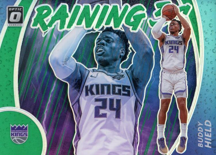 2020-21 Donruss Optic Raining 3s Green