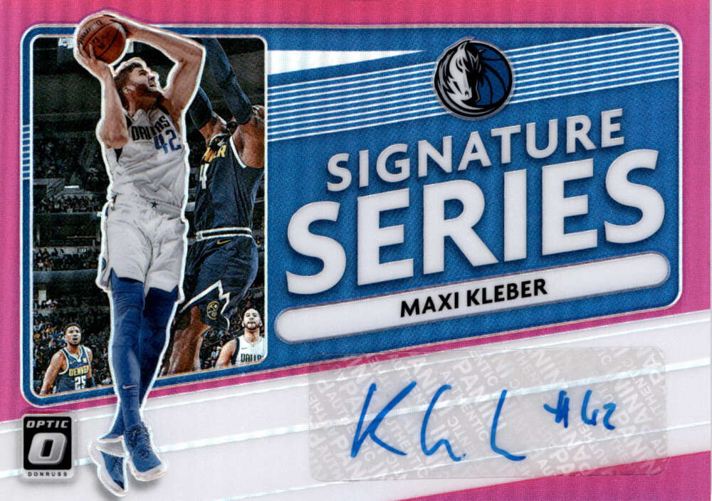 2020-21 Donruss Optic Signature Series Pink