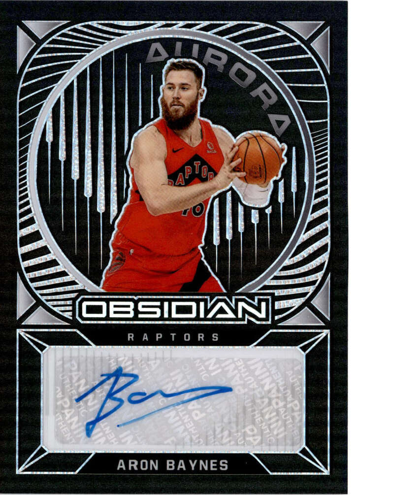 2020-21 Panini Obsidian Aurora Autographs