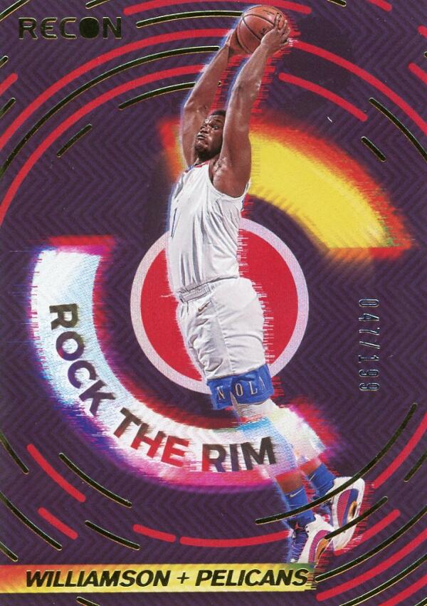 2020-21 Panini Recon Rock the Rim Red