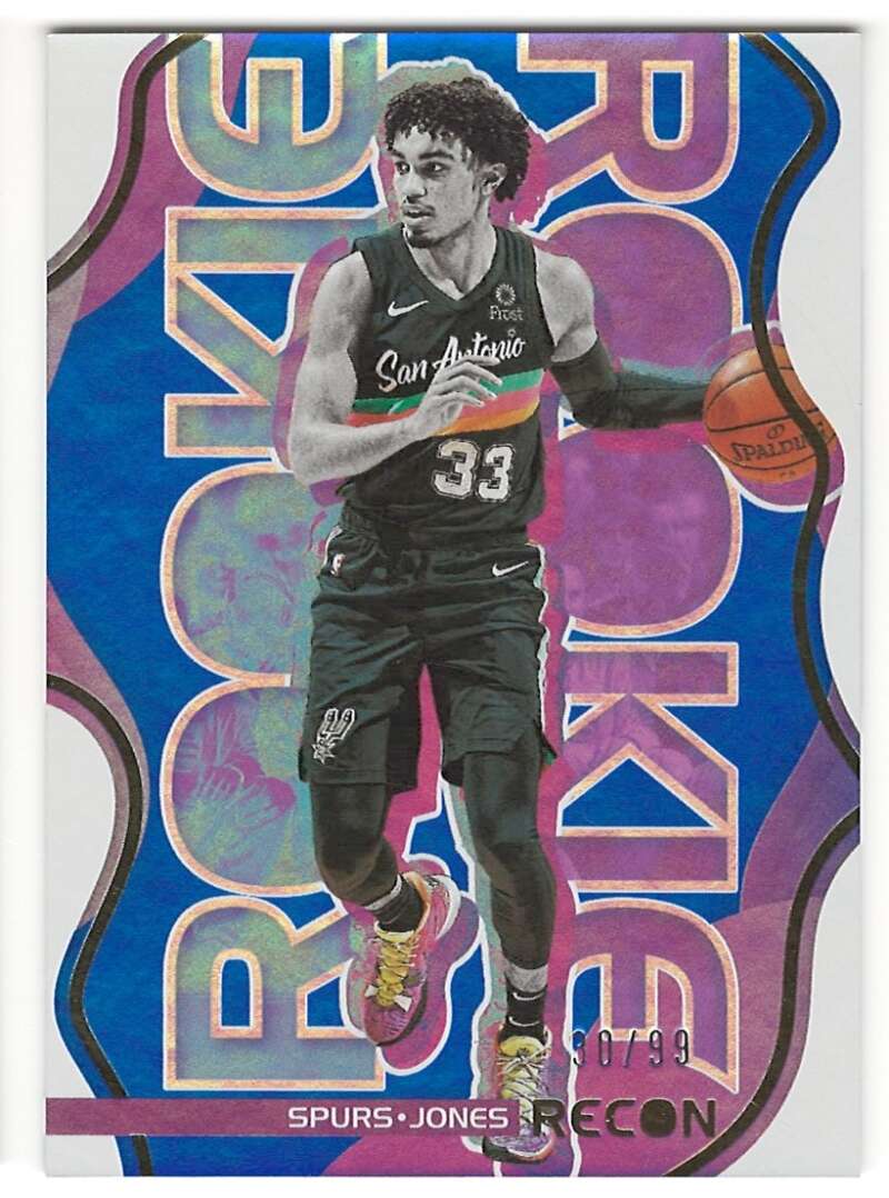 2020-21 Panini Recon Rookie Recon Blue