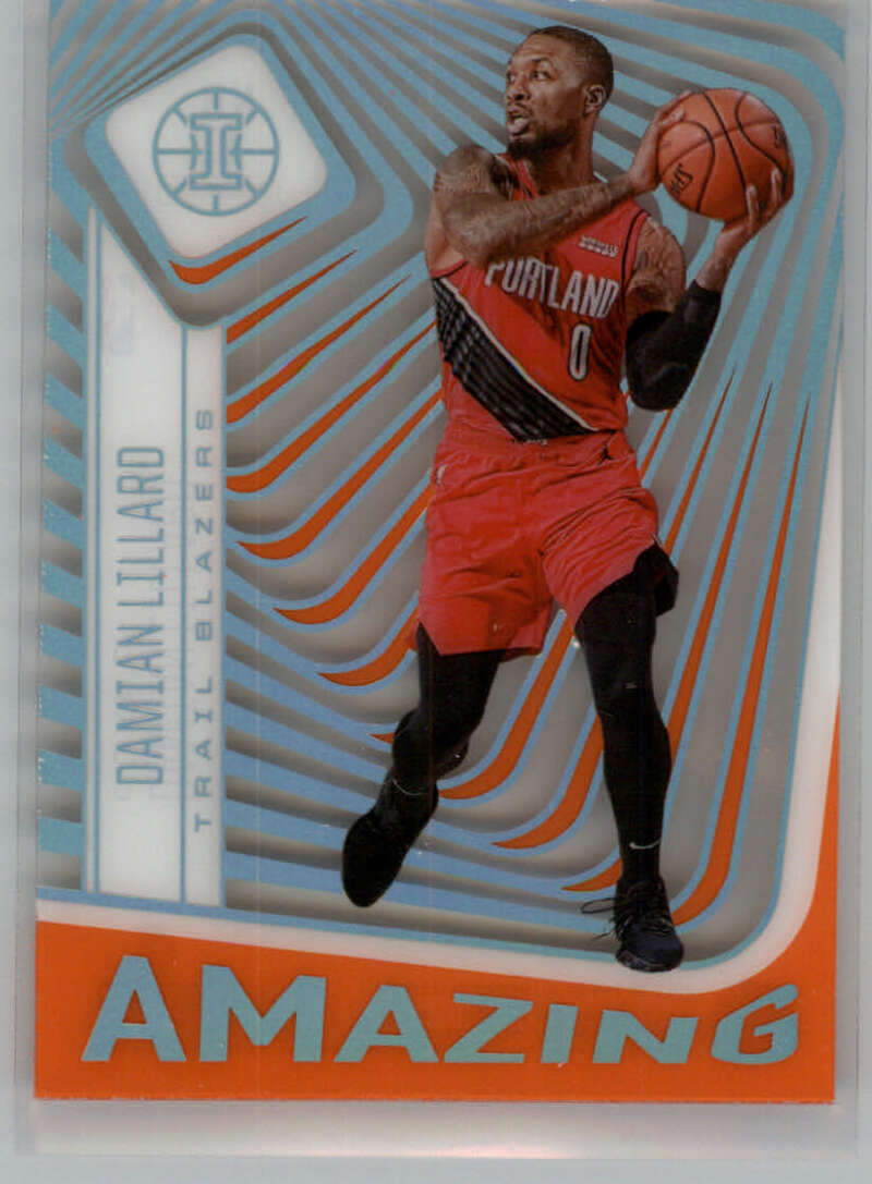 2020-21 Panini Illusions Amazing Orange