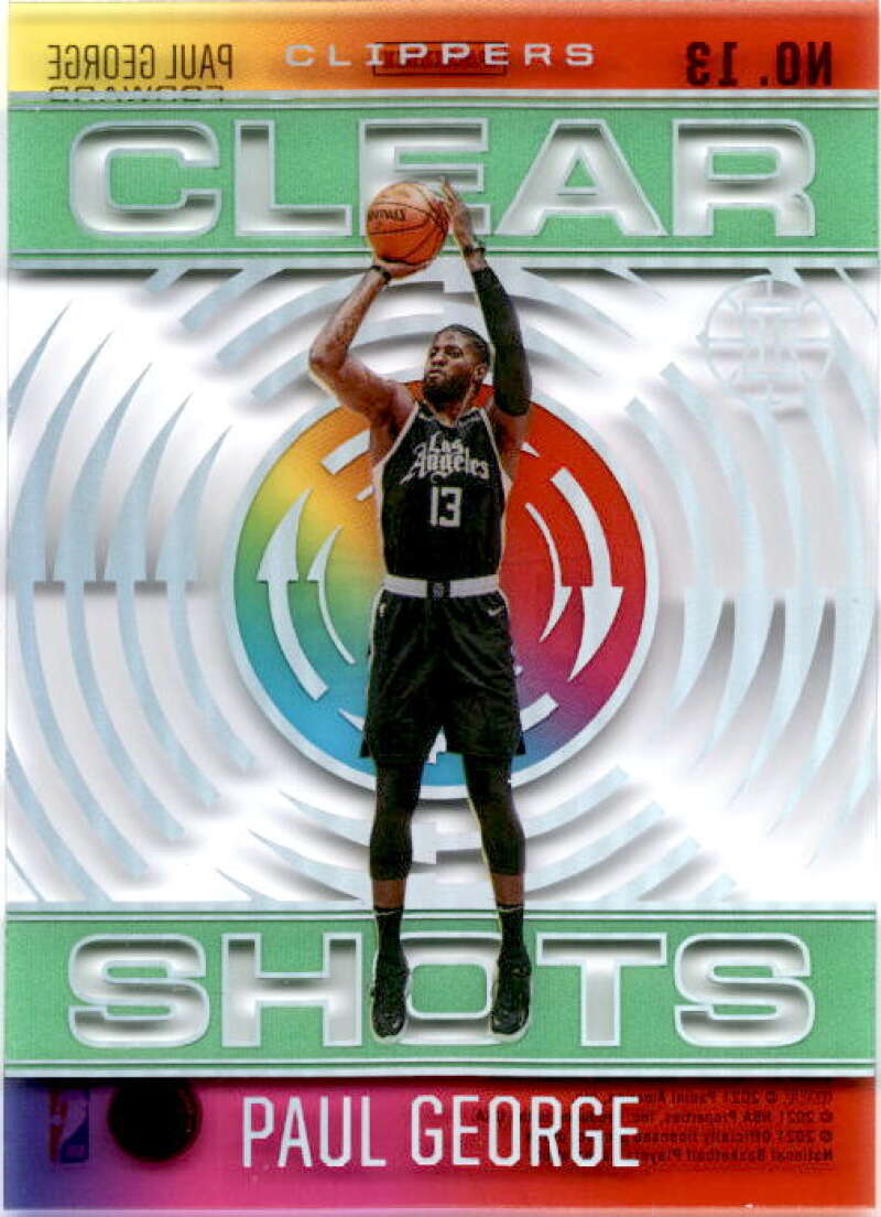 2020-21 Panini Illusions Clear Shots Emerald