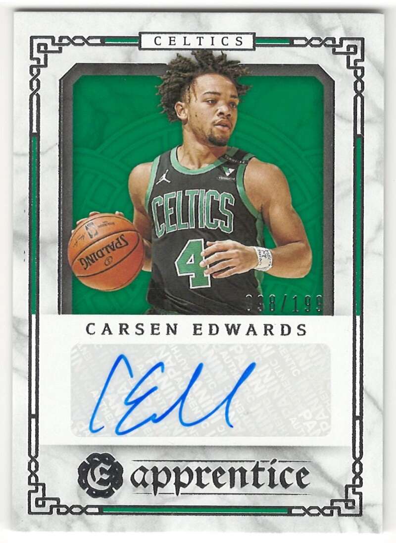 2020-21 Panini Chronicles Apprentice Signatures