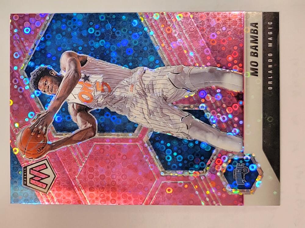 2020-21 Panini Mosaic Mosaic Fast Break Pink