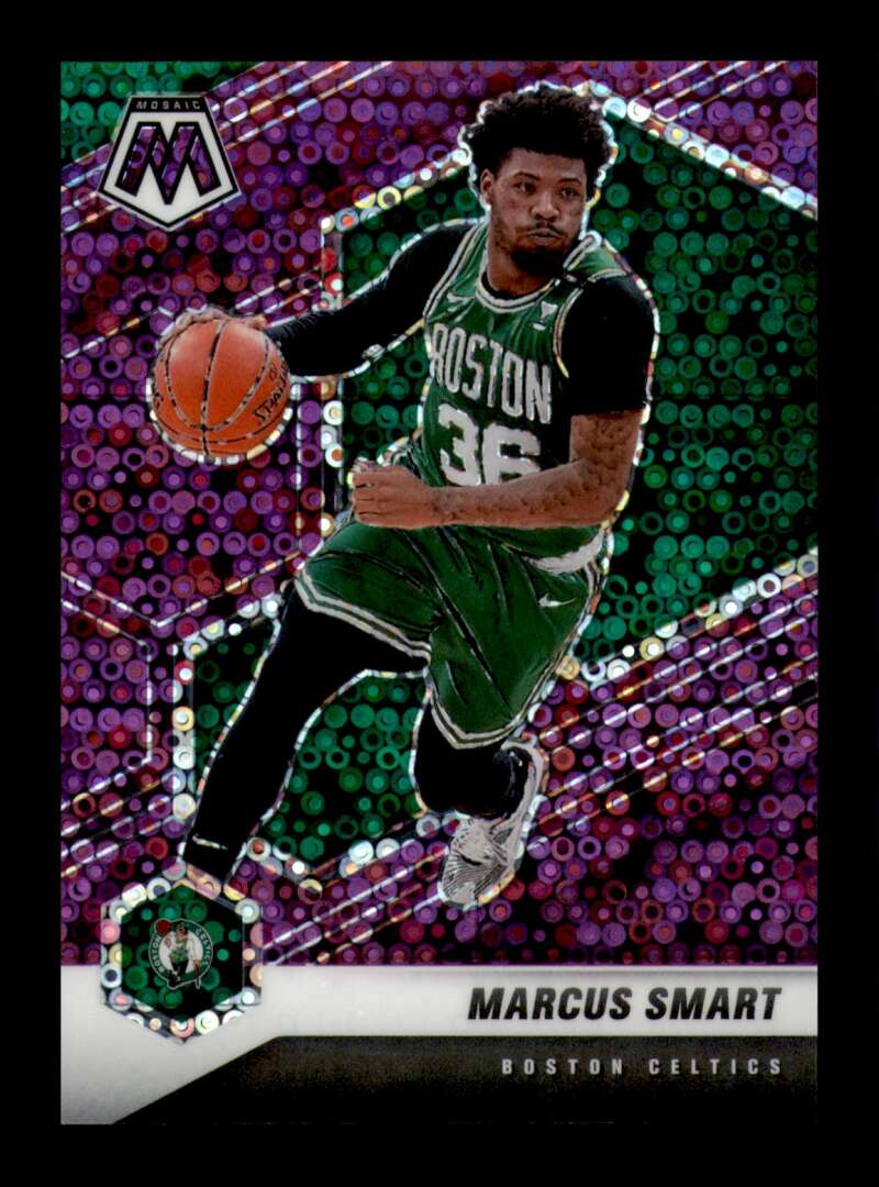 2020-21 Panini Mosaic Mosaic Fast Break Purple