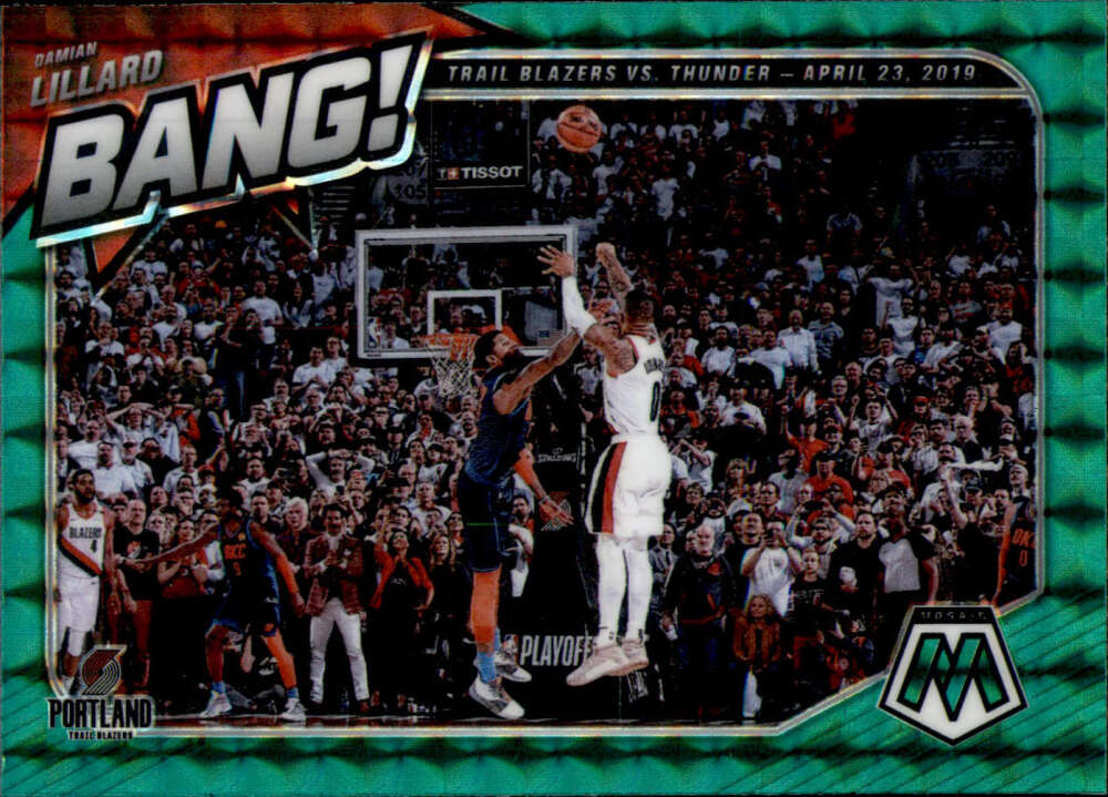 2020-21 Panini Mosaic Bang Mosaic Green