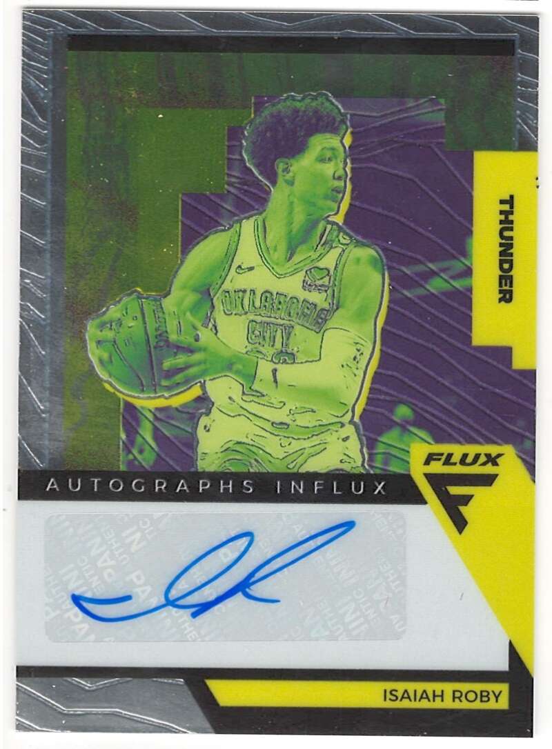 2020-21 Panini Flux Autograph Influx