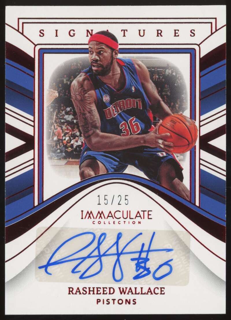 2020-21 Panini Immaculate Collection Ink Red