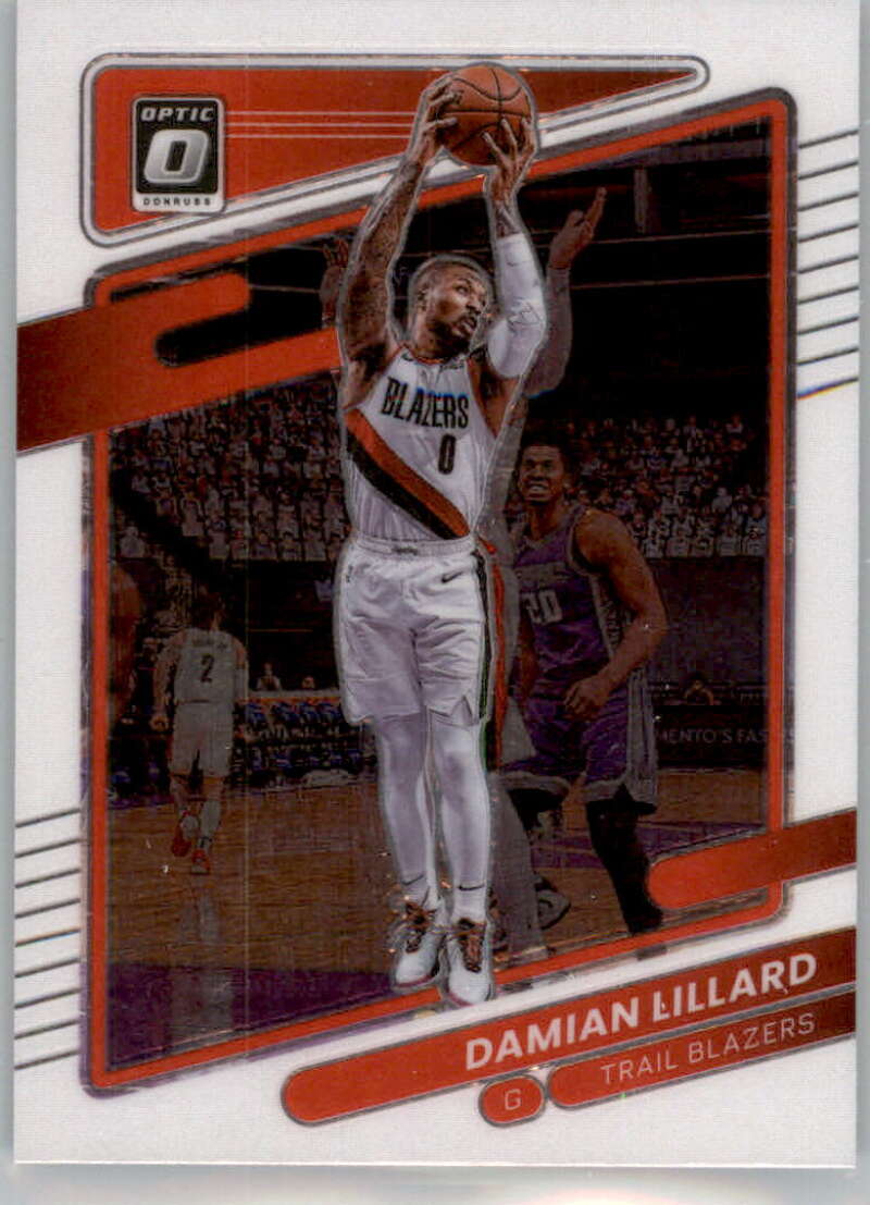 2021-22 Donruss Optic #118 Damian Lillard NM-MT