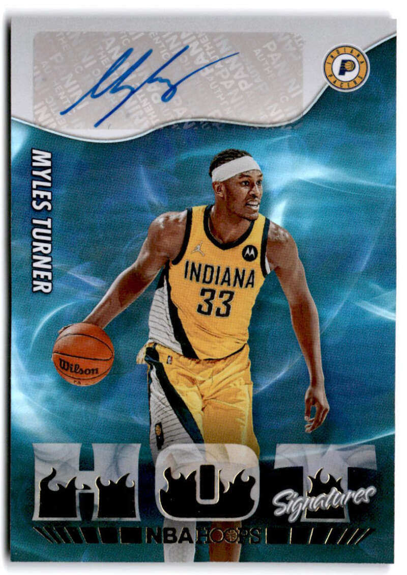 2022-23 Panini NBA Hoops Hot Signatures Hyper Gold