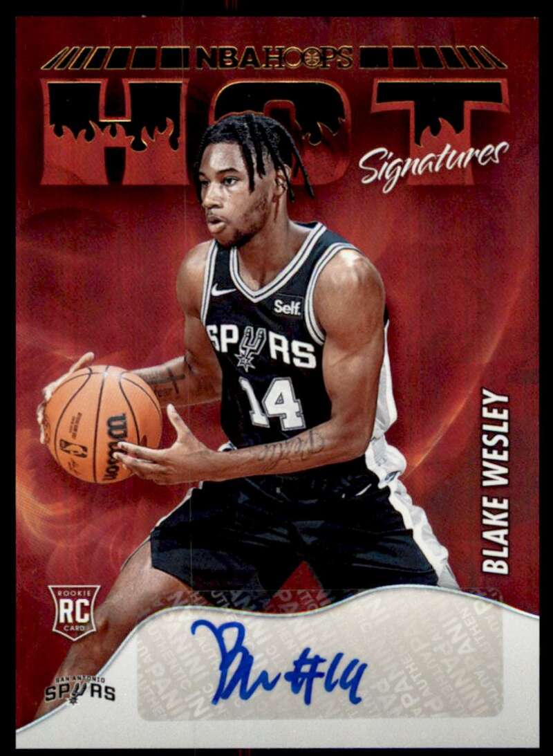 2022-23 Panini NBA Hoops Hot Signatures Rookies