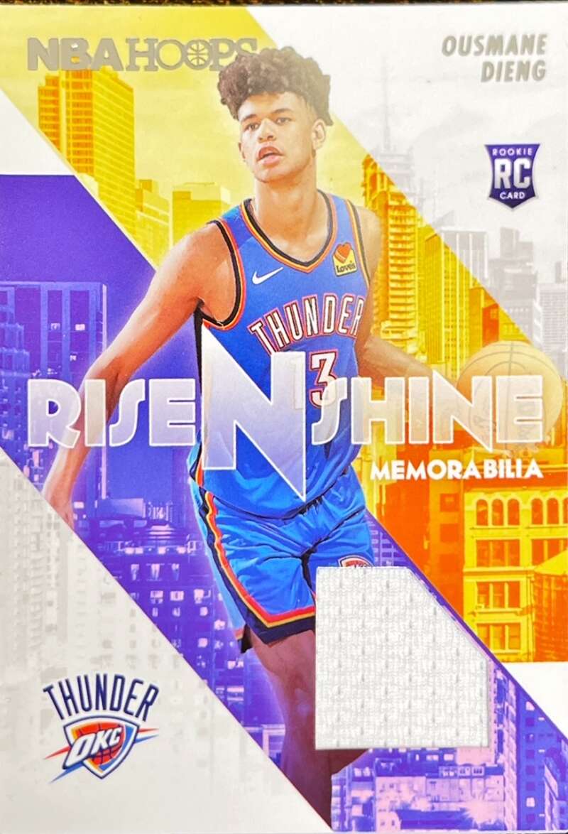 2022-23 Panini NBA Hoops Rise N Shine Memorabilia