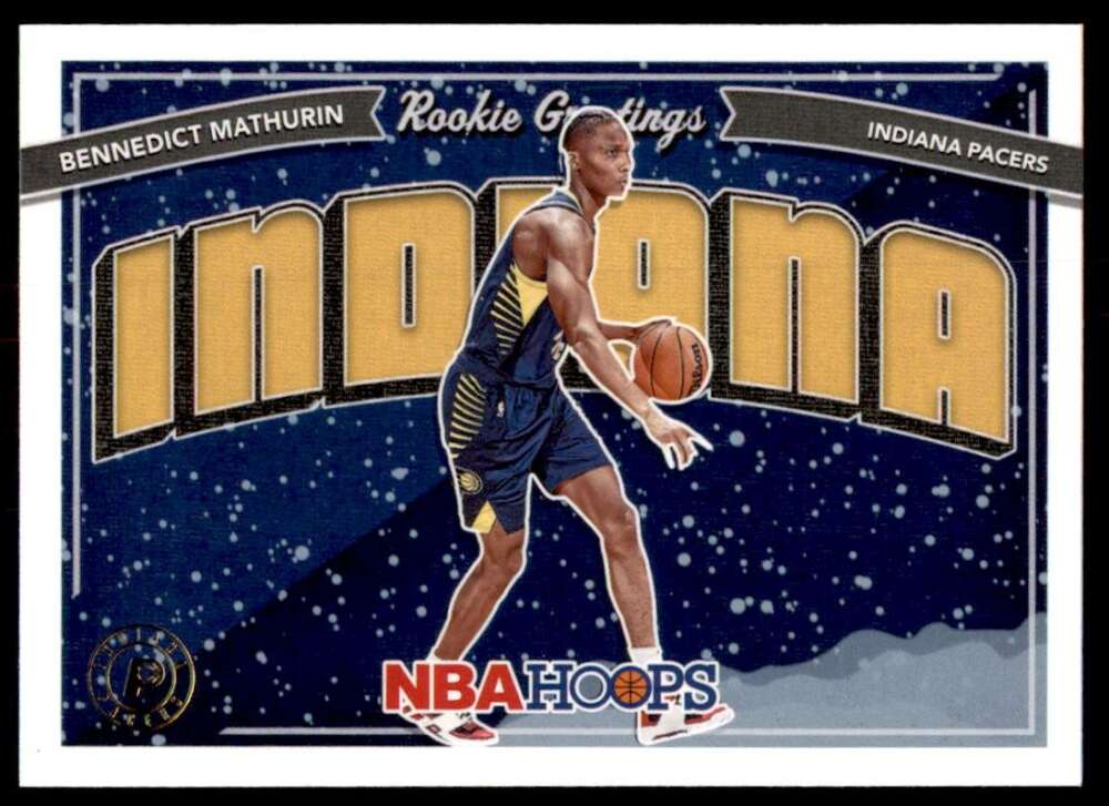 2022-23 Panini NBA Hoops Winter Rookie Greetings