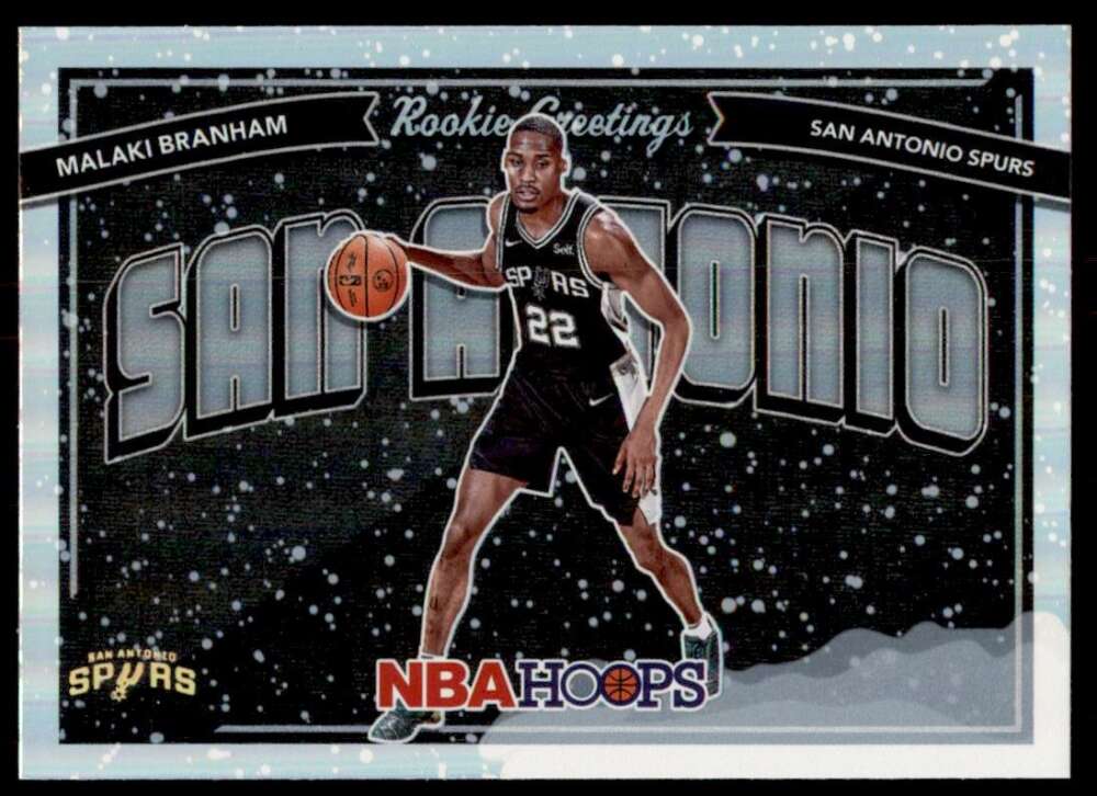 2022-23 Panini NBA Hoops Winter Rookie Greetings Holo