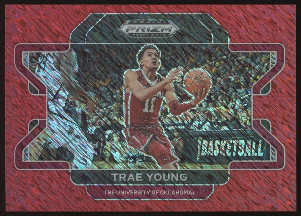 2022-23 Panini Prizm Draft Picks Variation Prizms Red Shimmer