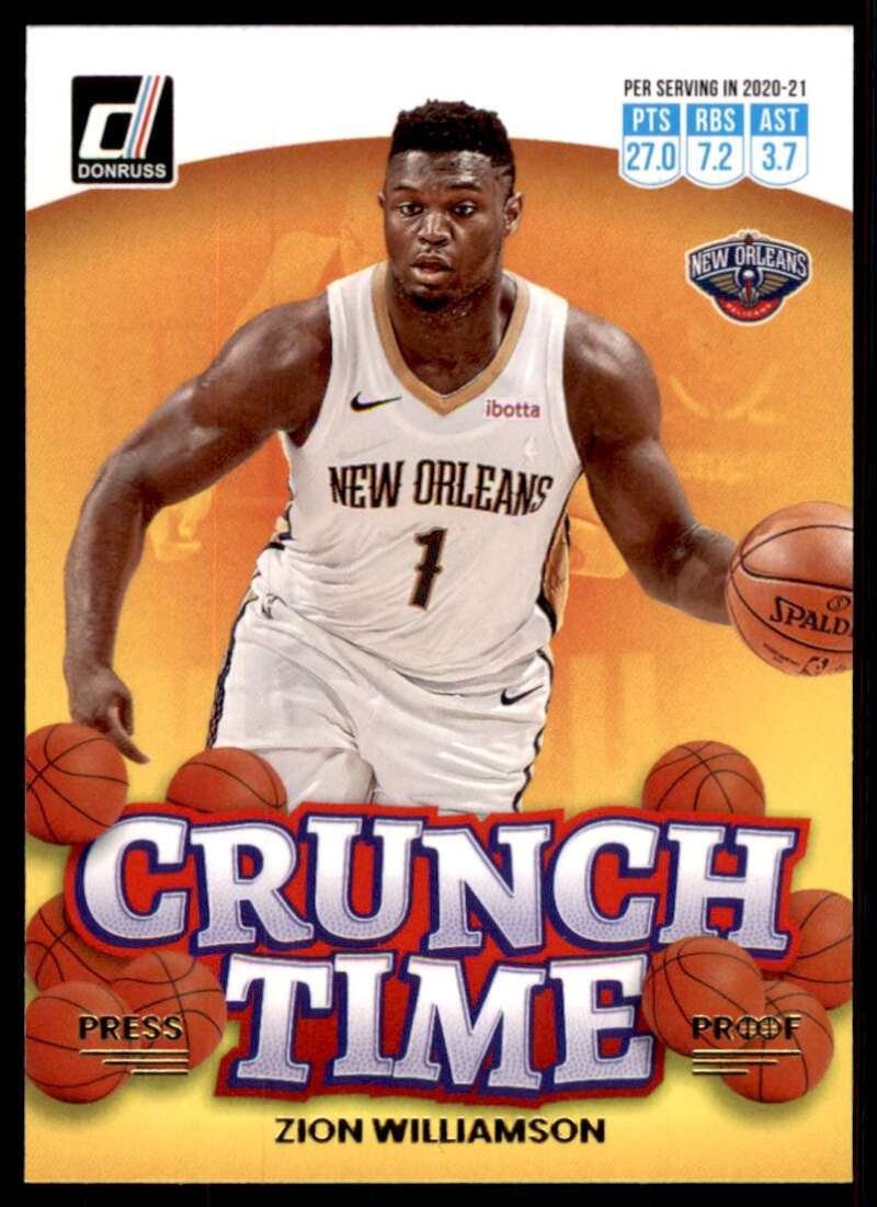 2022-23 Donruss  Crunch Time Press Proof