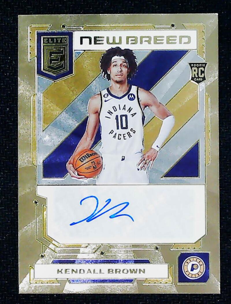 2022-23 Donruss Elite New Breed Autographs Gold