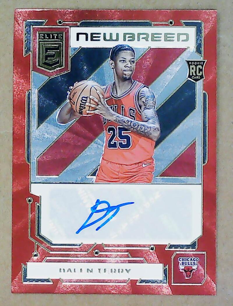 2022-23 Donruss Elite New Breed Autographs Red