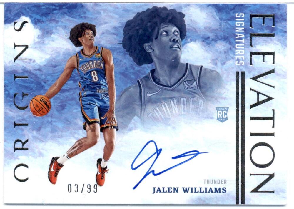 2022-23 Panini Origins Elevation Signatures