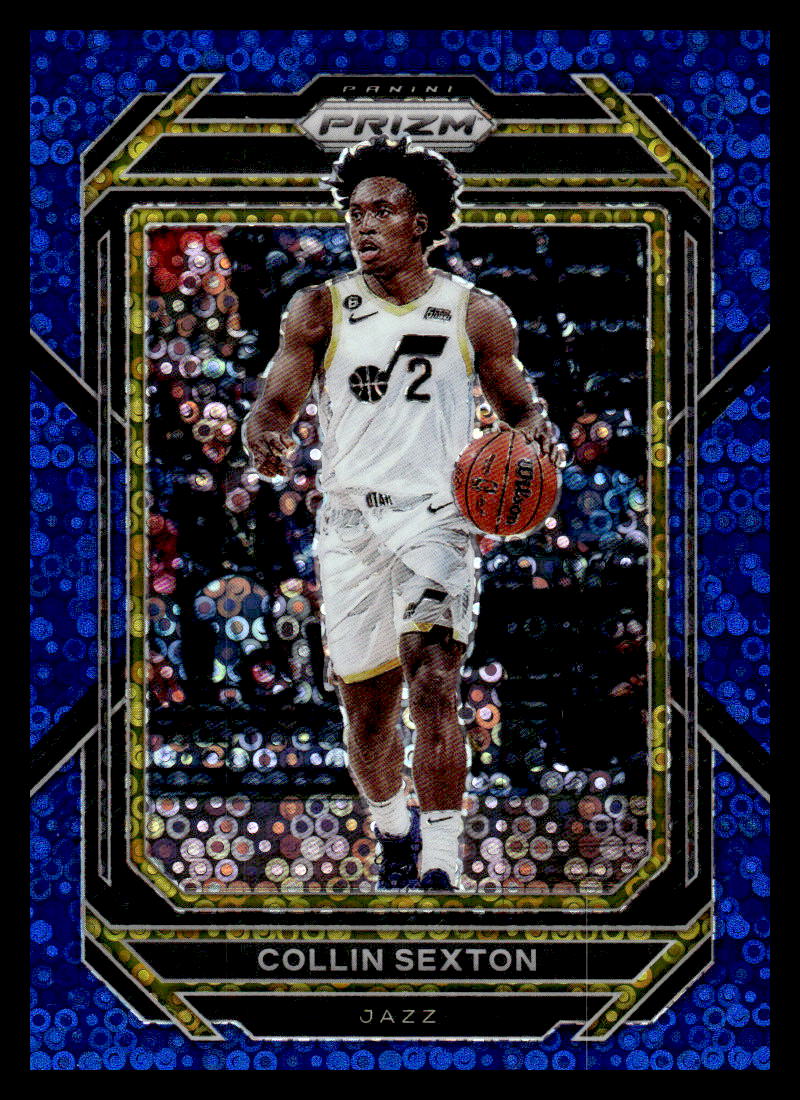 2022-23 Panini Prizm Prizms Fast Break Blue