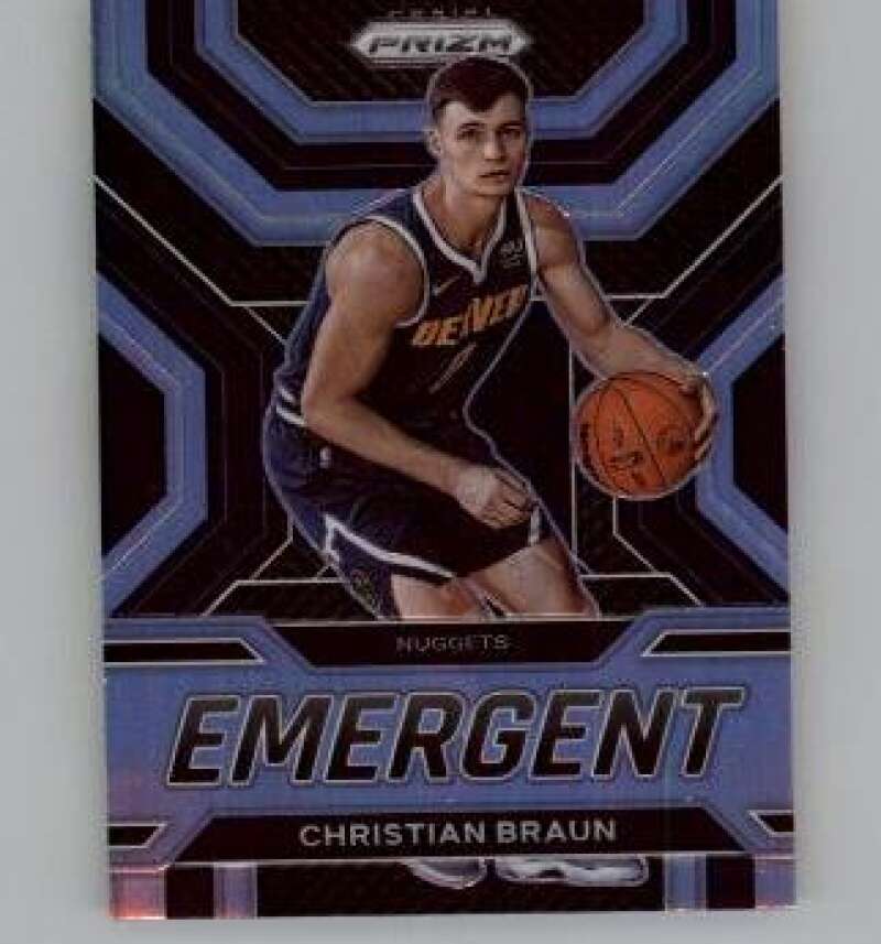 2022-23 Panini Prizm Emergent Prizms Silver