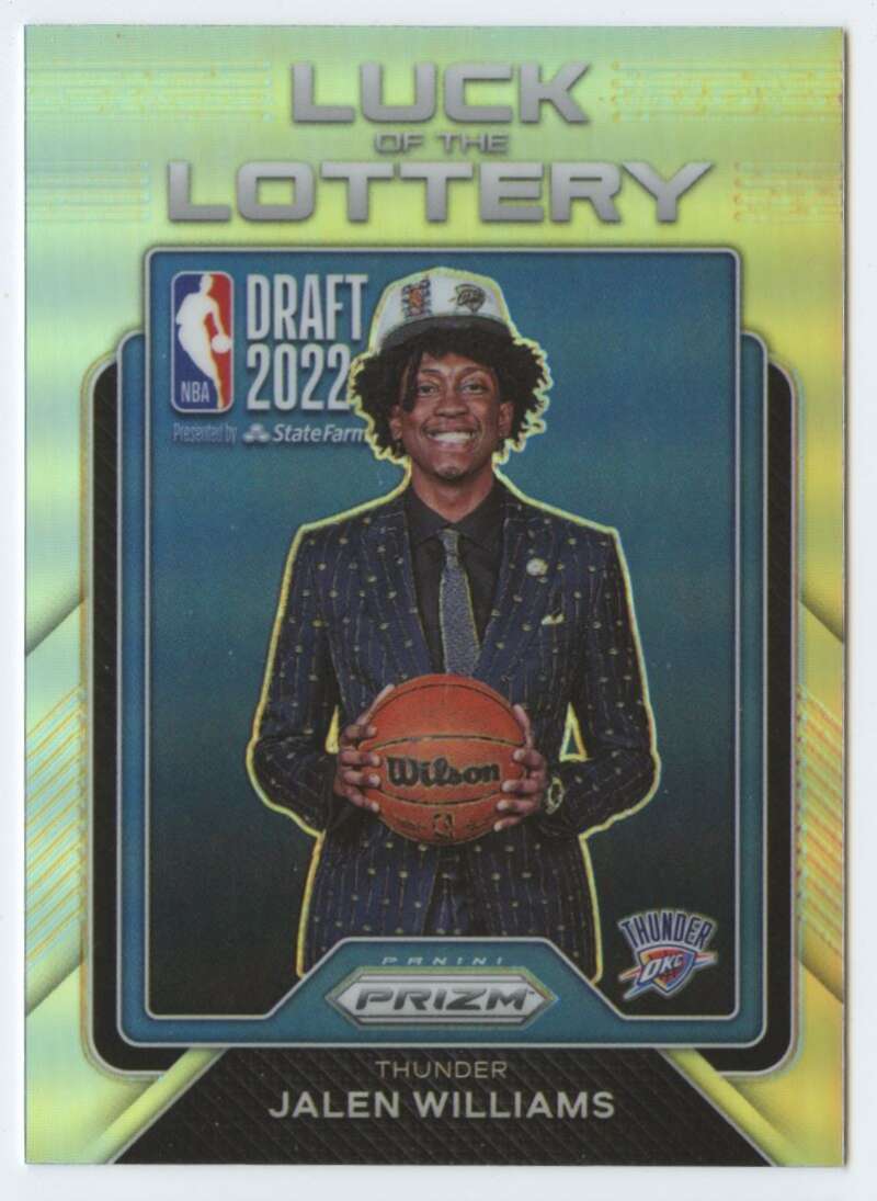 2022-23 Panini Prizm Luck of the Lottery Prizms Silver