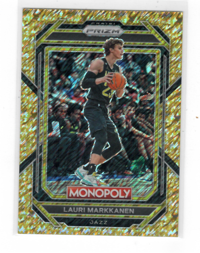 2022-23 Panini Monopoly Prizm Gold Money Shimmer