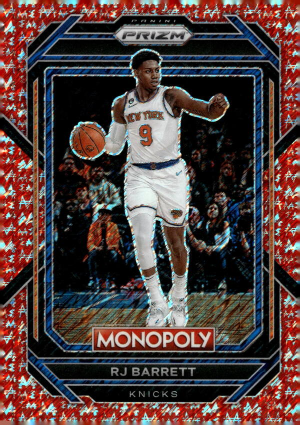 2022-23 Panini Monopoly Prizm Red Money Shimmer