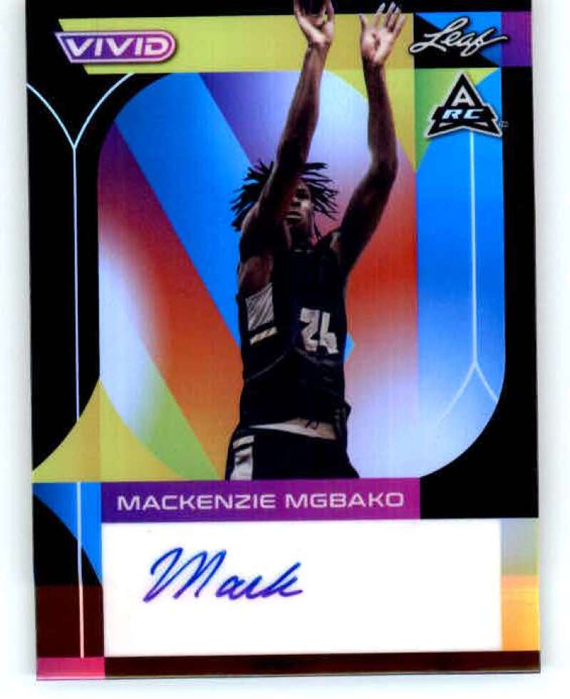 2022-23 Leaf Vivid Autographs Black