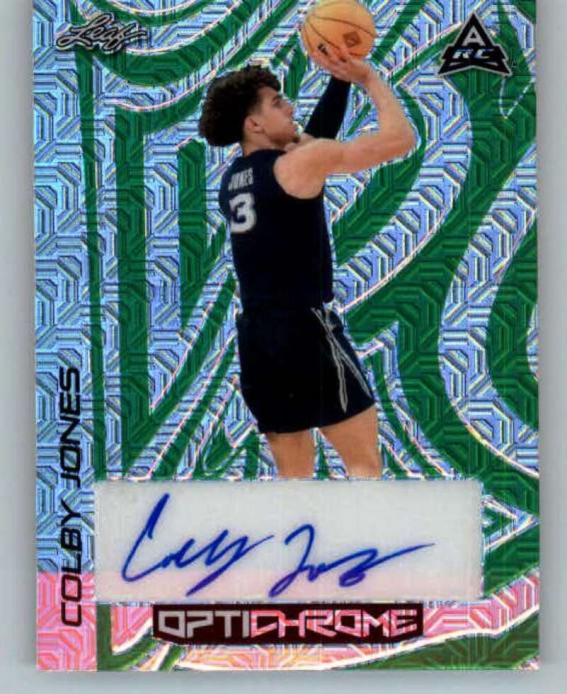 2022-23 Leaf Optichrome Mojo Autographs Green