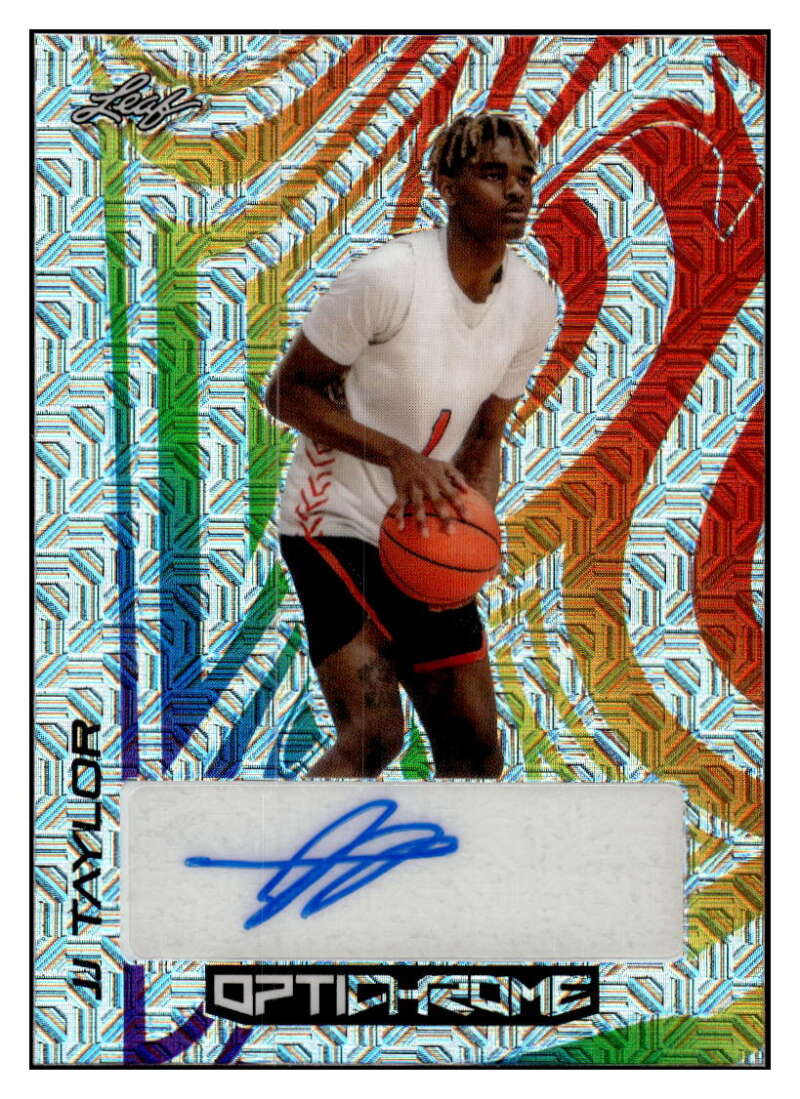 2022-23 Leaf Optichrome Mojo Autographs Rainbow