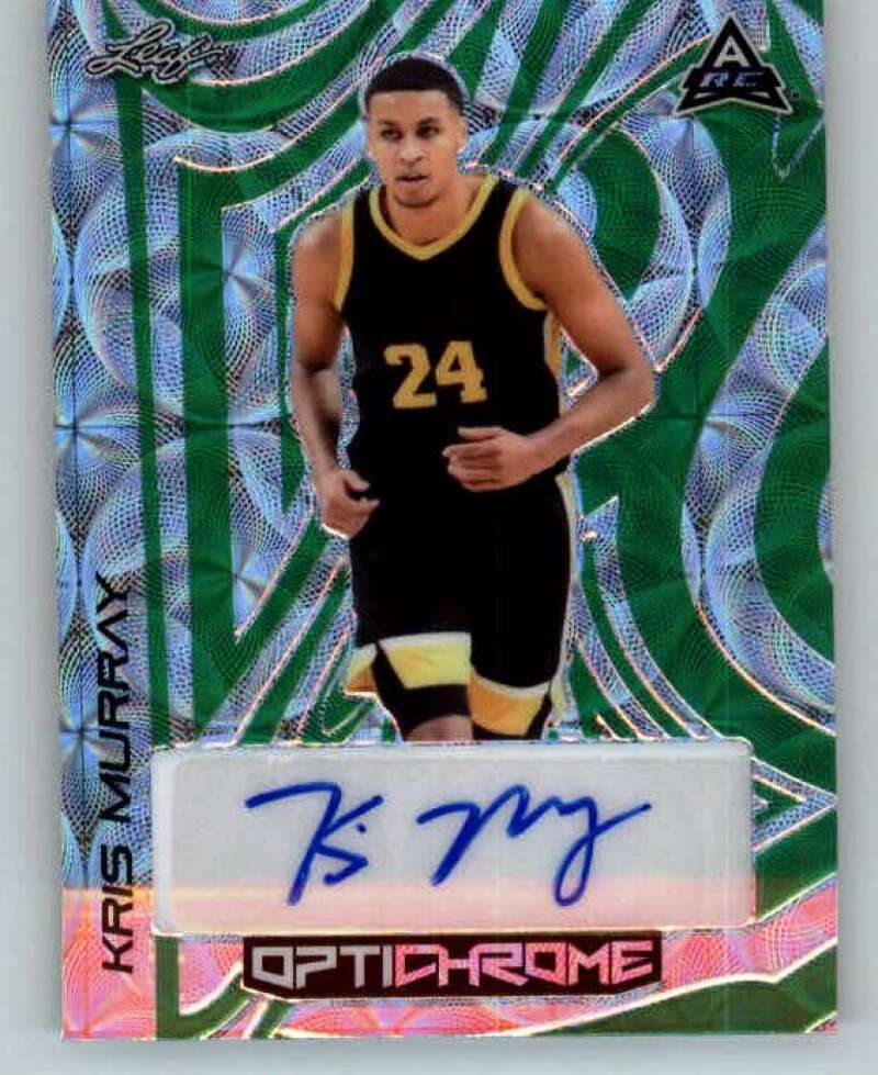 2022-23 Leaf Optichrome Kaleidoscope Autographs Green