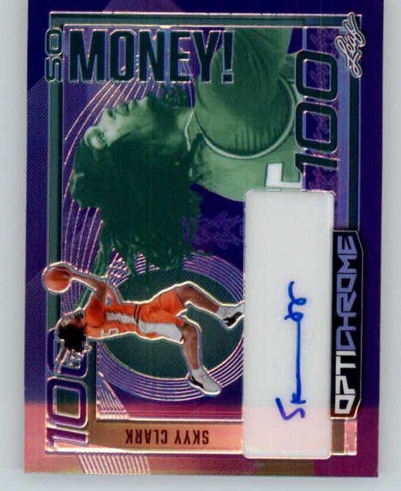 2022-23 Leaf Optichrome So Money Prismatic Autographs Purple